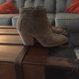 Steve Madden suede bootie